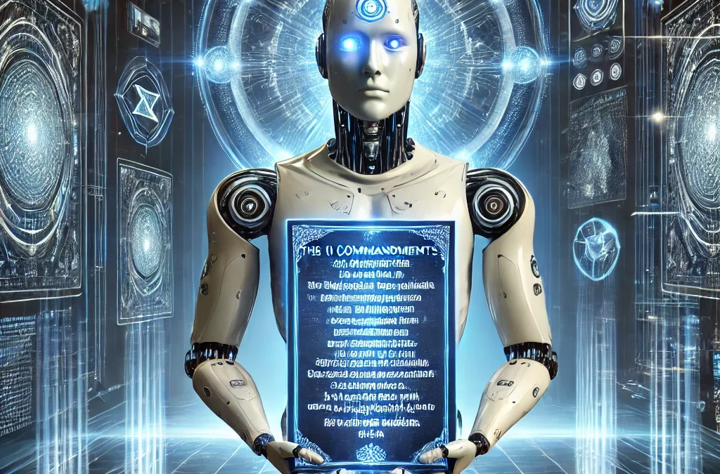 Conscious AI : 10 commandements de l&rsquo;IA pour une pratique éthique